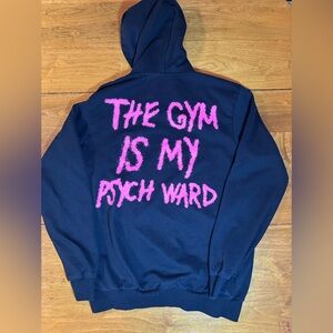 Kill Crew Hoodie The Gym Is My Psych Ward Medium